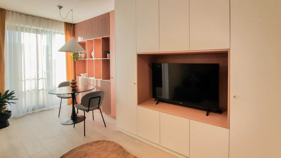 Studio de inchiriat Hills Brauner, centrala proprie, parcare inclusa - Poză 3