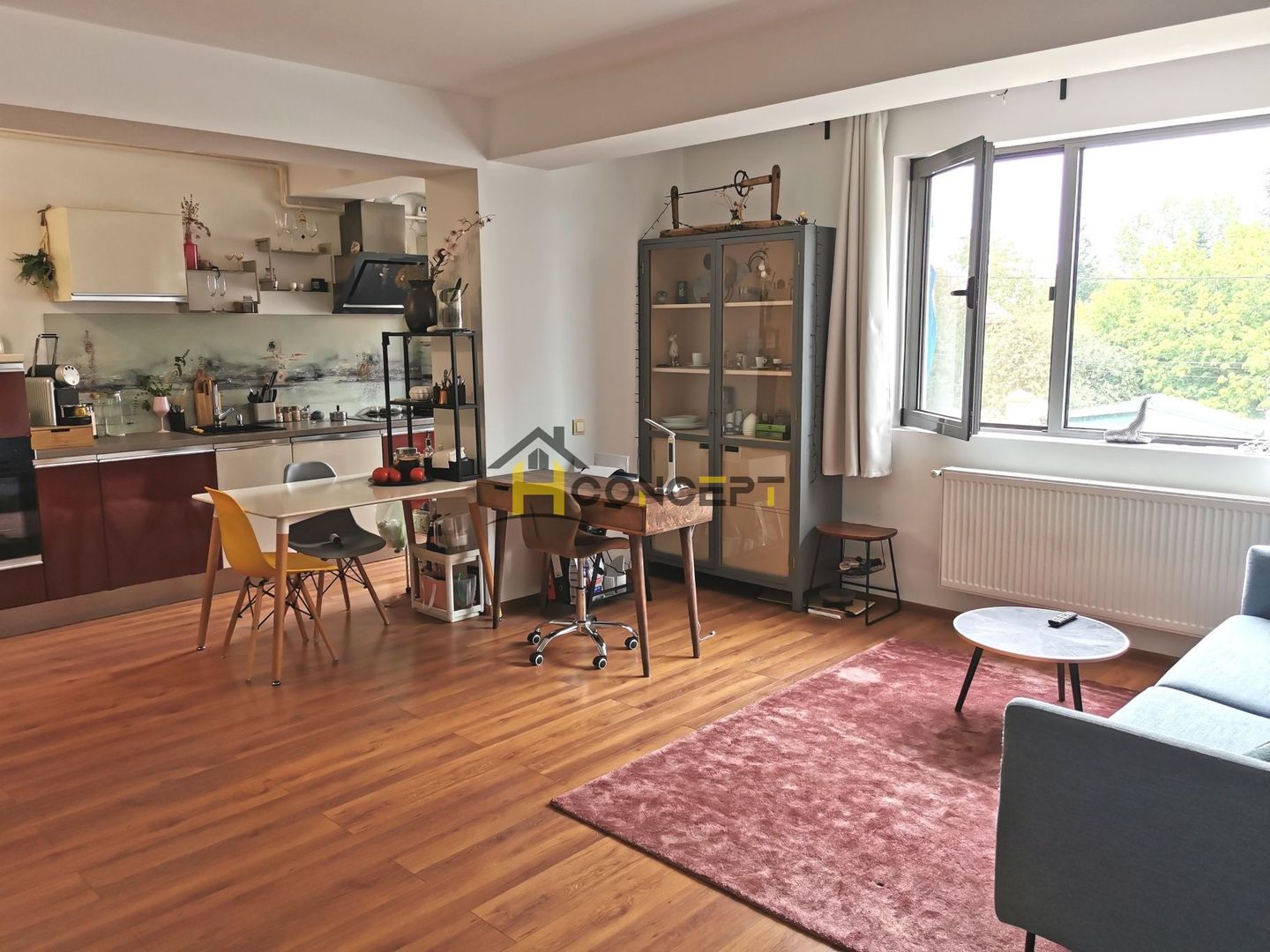 2 camere, Pipera, Lac Saulei, loc de parcare, mobilat, utilat - Poză 1