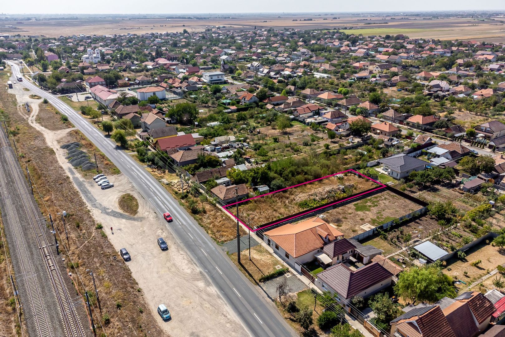 Teren intravilan 1080 mp de vânzare în centrul Sofronea Arad - Poză 2