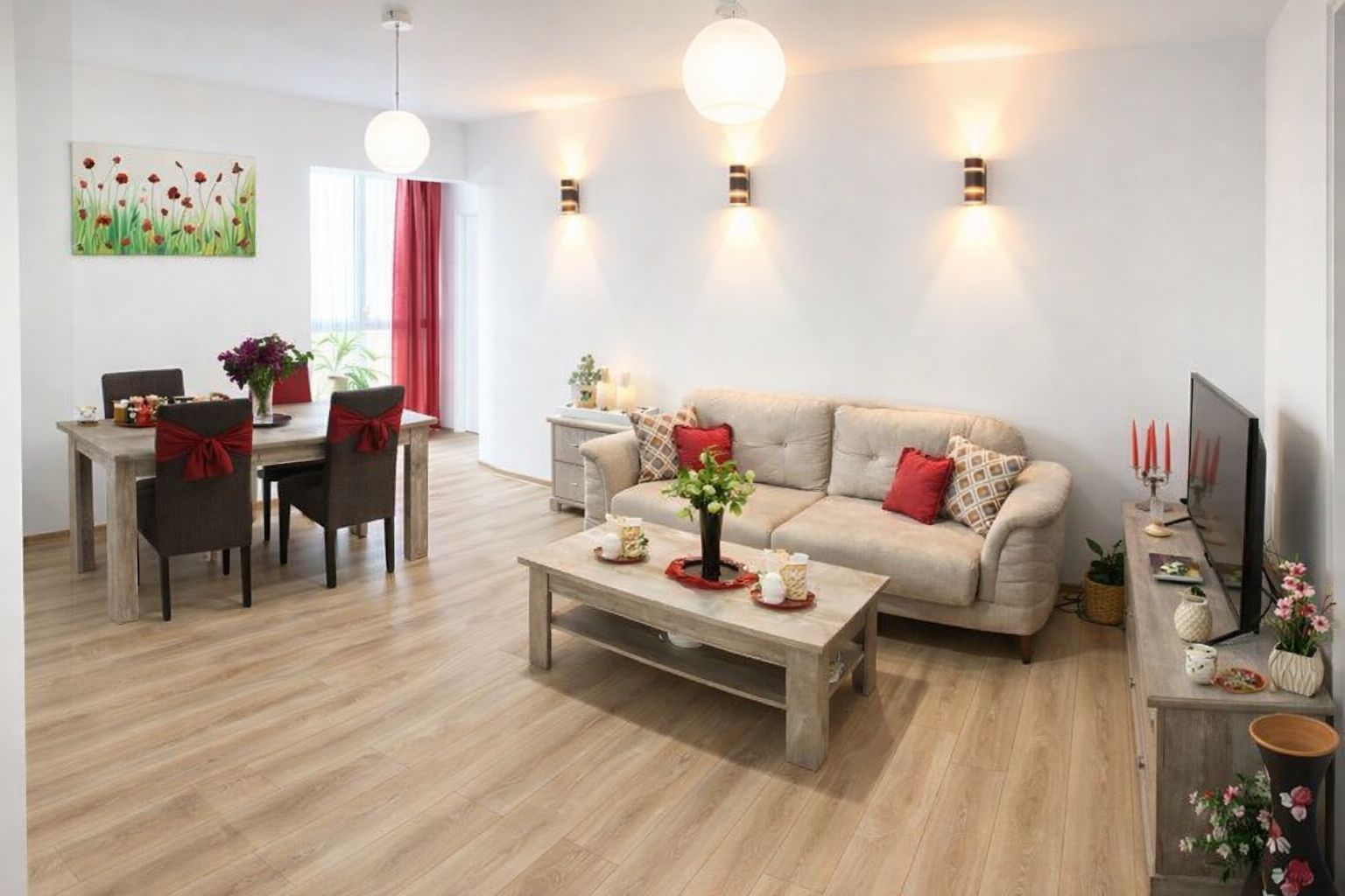 Apartament spatios 3 camere - 80 mp - Soporului - Poză 1