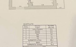 CORTINA NORTH Apartament 3 camere 1/2 locuri parcare - COMISION 0% - Poză 2