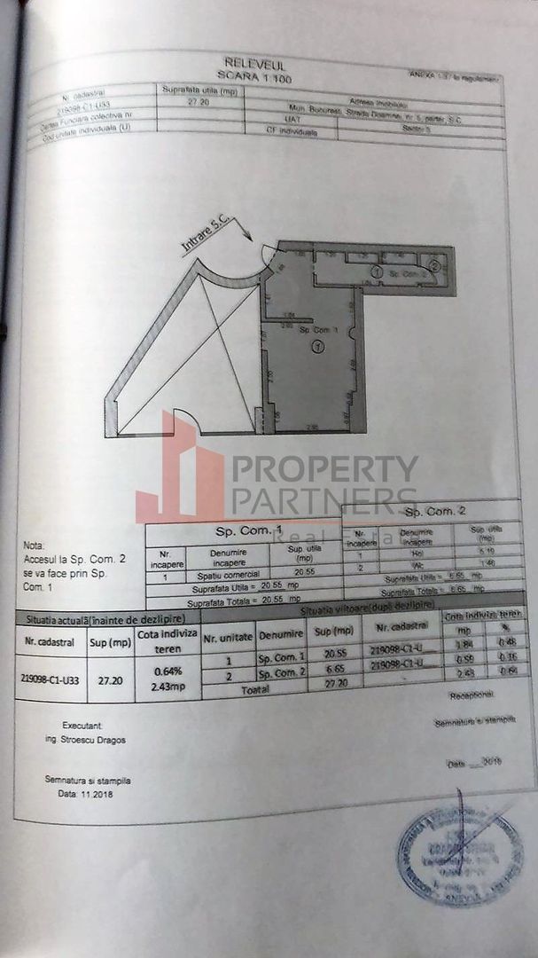 Spatiu comercial central Doamnei 5 - Schiță 5