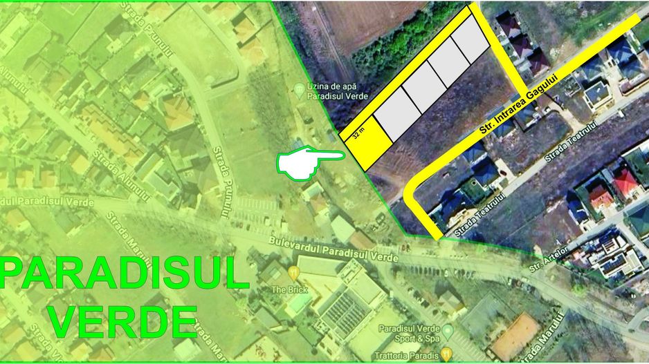 Teren de vanzare Corbeanca - Ostratu, langa complex Paradisul Verde - Poză 1
