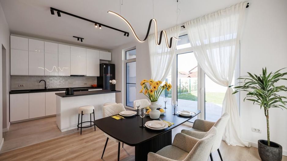 Casa moderna P+E mobilata Dumbravita langa scoala noua | 0% comision - Poză 9