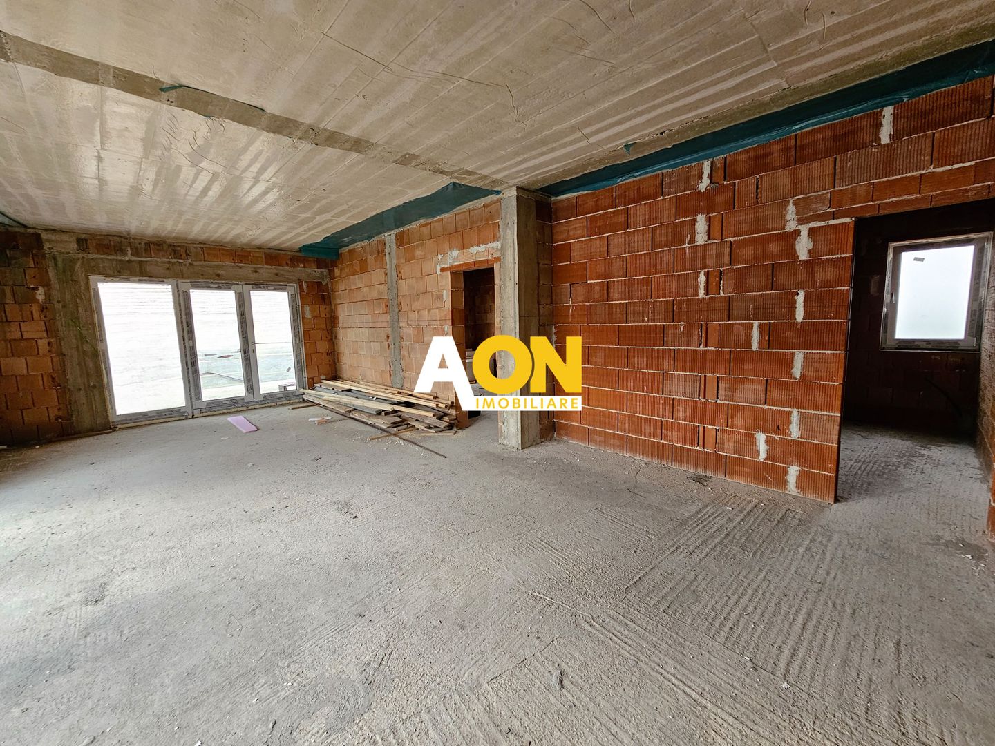Casa nouă 123 mp utili, semifinisată, 535 mp teren, pod mansardabil - Poză 4