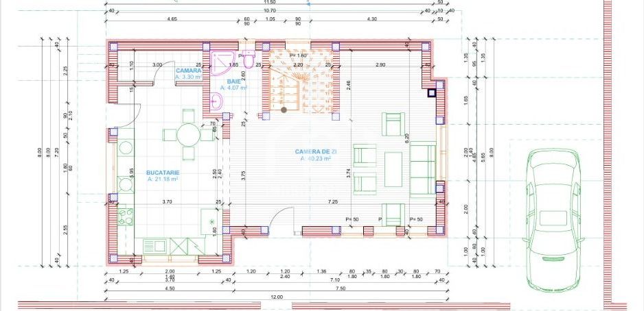 Casa Individuala 4 camere, 135mp, teren 450mp, Zona Linistita, Dezmir - Poză 2