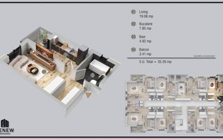 Garsoniera Militari Residence aprilie 2026 - Poză 2