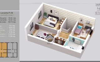 COMISION 0%, Duplex 4 Camere, 108 mp, 335 Teren, La Bariera, SACALAZ - Poză 9