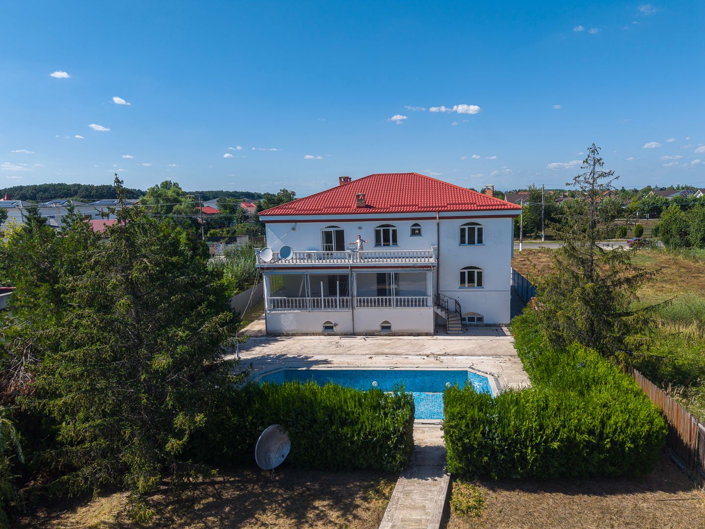 Domeniu privat 5.000 mp, cu reședință de 625 mp și piscină, Corbeanca - Poză 3