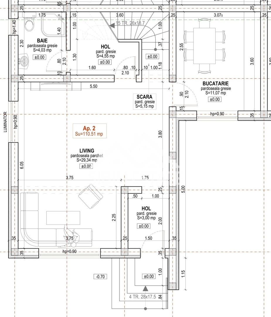 Casa noua Sibiu, Arhitectilor 4 camere 2 bai curte - Poză 8