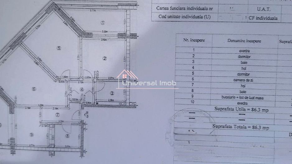 Apartament 3 camere, 86 mp. in Floresti, zona BMW - Poză 14