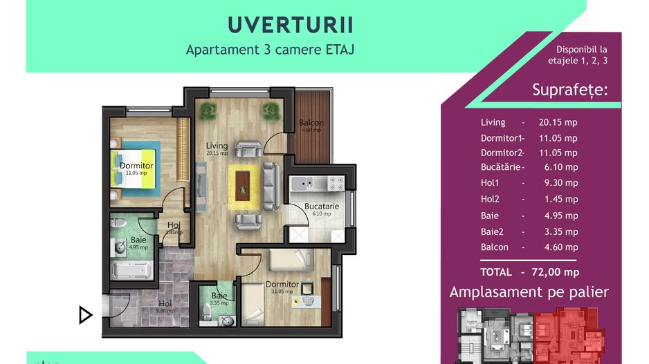 WestPoint Residence - Uverturii - Poză 15
