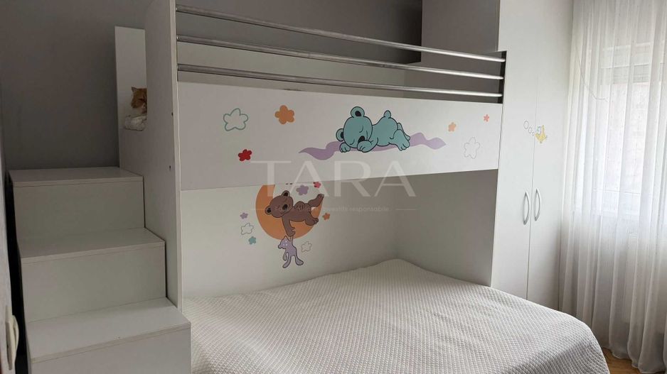 Apartament 3 camere Kaufland Mănăștur – 2 băi, mobilat. - Poză 2