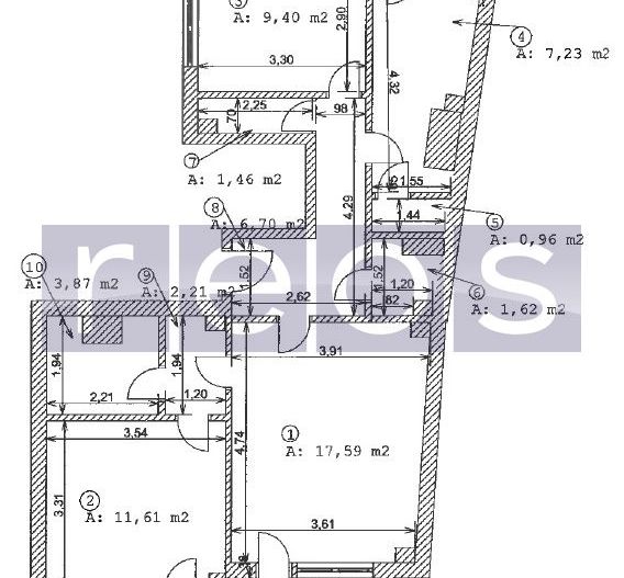 VANZARE APARTAMENT 3 CAMERE | 67MP | ULTRACENTRAL - CALDERON | MOBILAT - Schiță 10