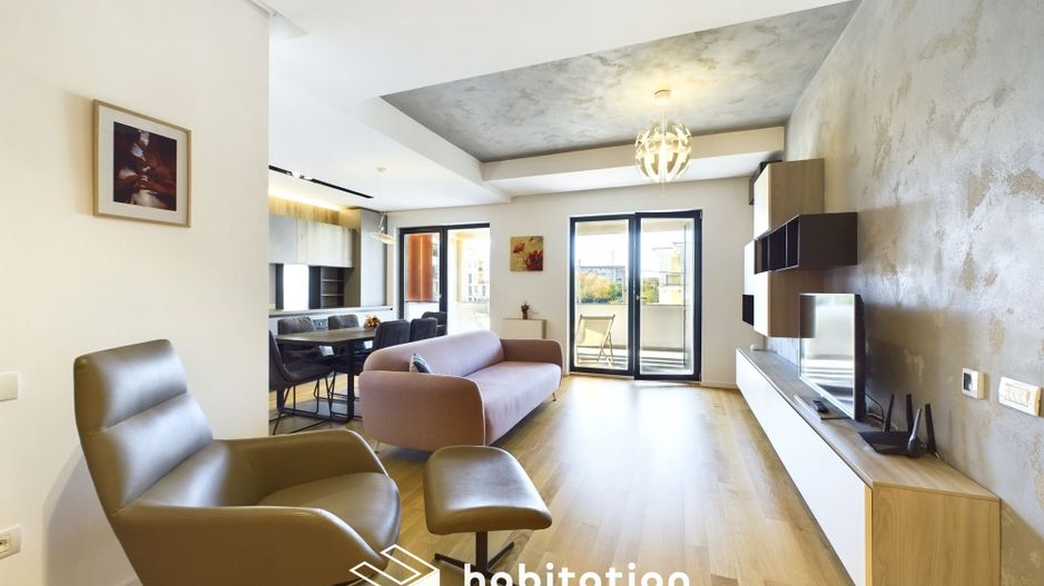 Tur virtual- 3 camere, vibrant, cu zona SPA, lângă Pădurea Verde - Poză 3