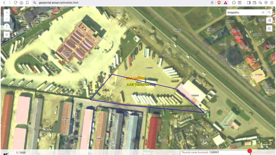 Teren intravilan 7.476 mp Bragadiru Deschidere 80 ml Soseaua de Centura - Poză 7