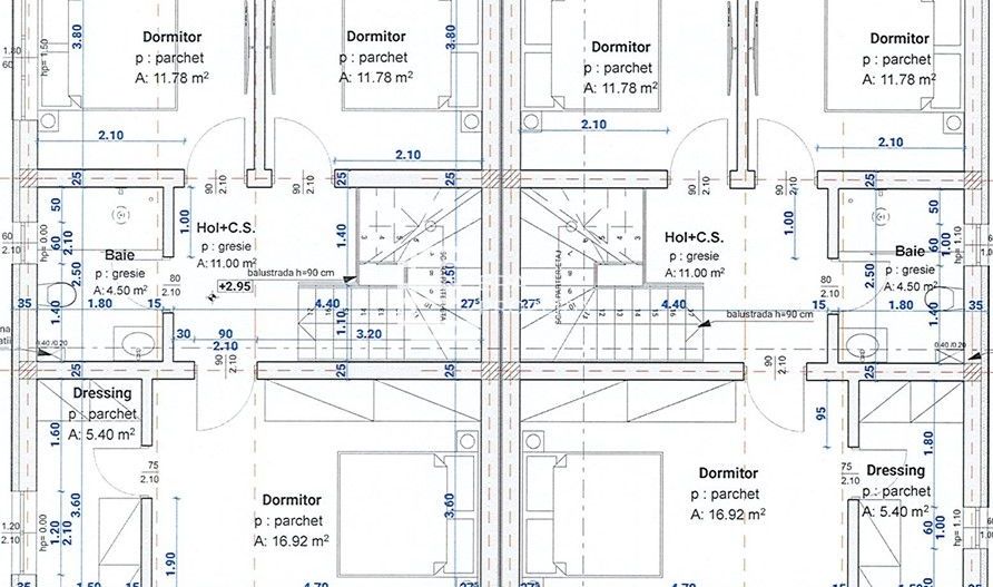 Casă nouă, cu pivniță, pod și 3 dormitoare – situată pe colț - Cisnadie - Schiță 18