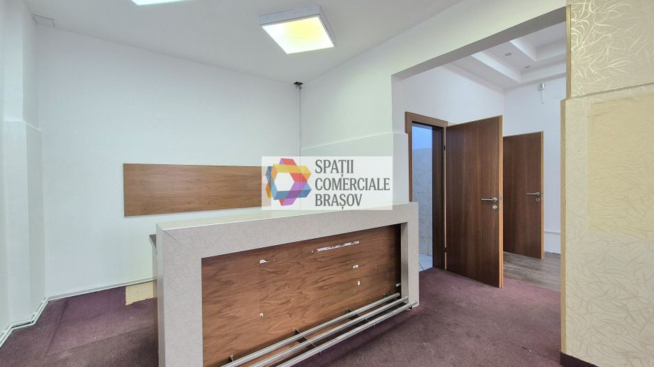 Spatiu comercial de închiriat cu vad - 70 mp # spatii-comerciale-brasov.ro - Poză 4
