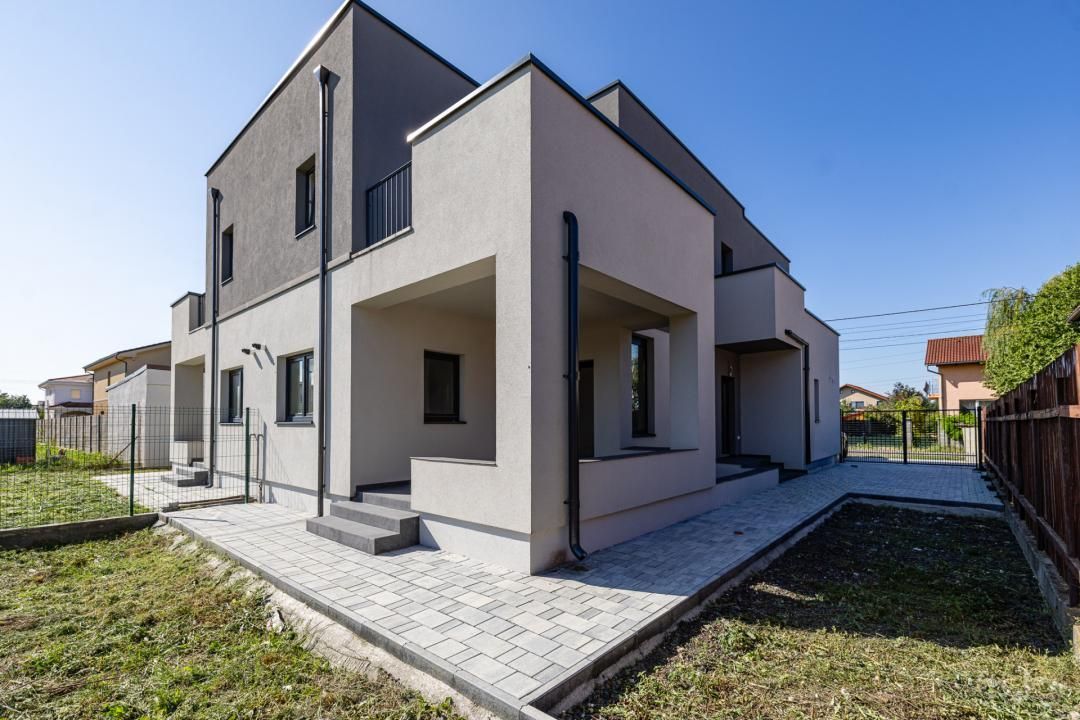 Duplex P+E în Moșnița Nouă, 3 dormitoare, 3 bai, teren 403 mp. Comision 0% - Poză 2