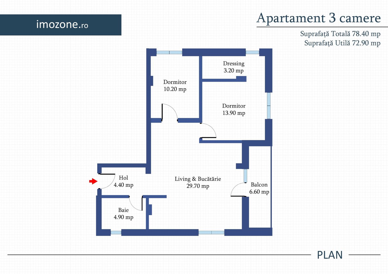 Militari - Drumul Belsugului, apartament 3 camere, 73 mp, bloc nou, comision 0%! - Poză 22