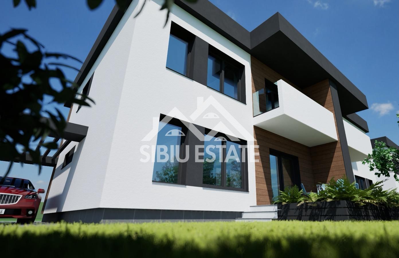 Casa nou 4 camere 129 mp utili Teren 250 mp zona buna Selimbar - Poză 1