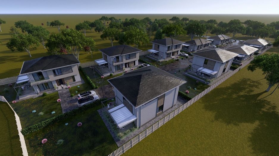 Teren de vânzare în Corbeanca – 4.506 mp | Proiect aprobat 9 case individuale - Poză 1