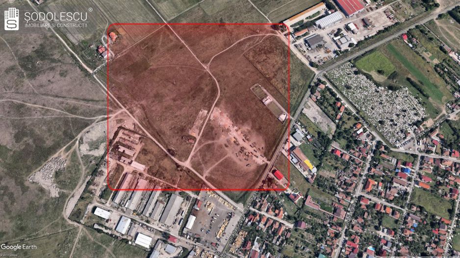 Teren cu PUZ aprobat pentru locuinte colective. - Poză 1