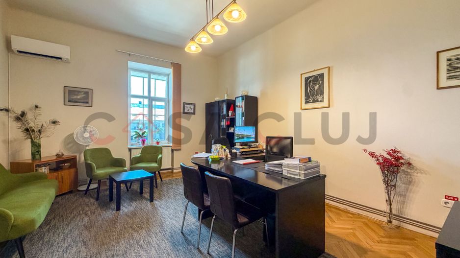 2 camere, zona centrala, finisat modern-locuinta sau birou - Poză 2