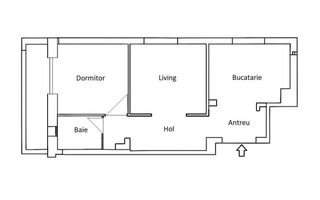 2 camere decomandate, finisaje de top, zona Gheorgheni! - Schiță 9