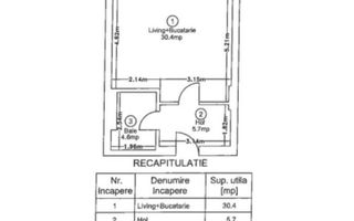 Studio dublu Ivory Residence Pipera I  lux I mobilat I COM0% - Poză 3