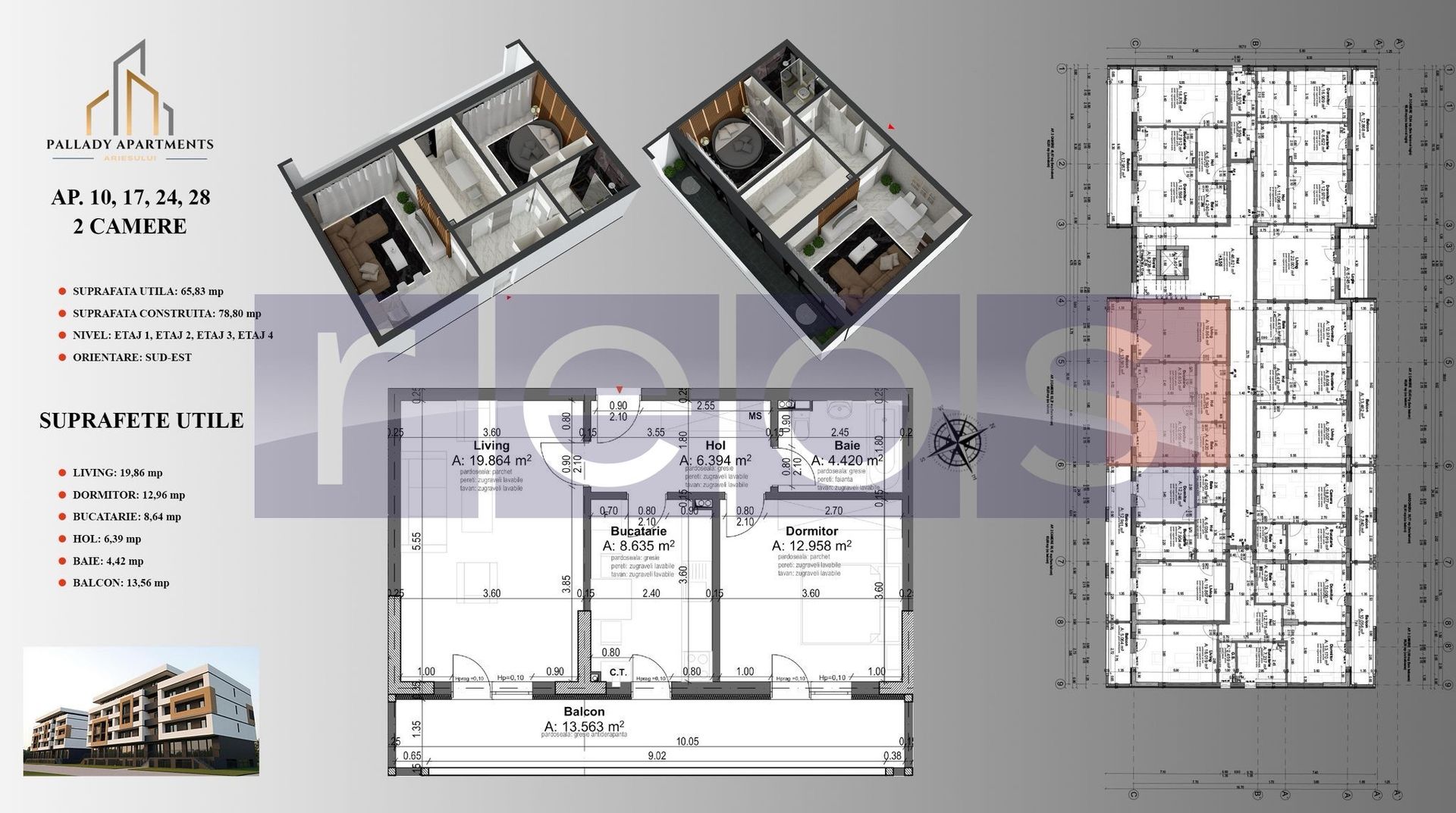 VANZARE 2 CAMERE | THEODOR PALLADY | PROIECT REZIDENȚIAL - Poză 10