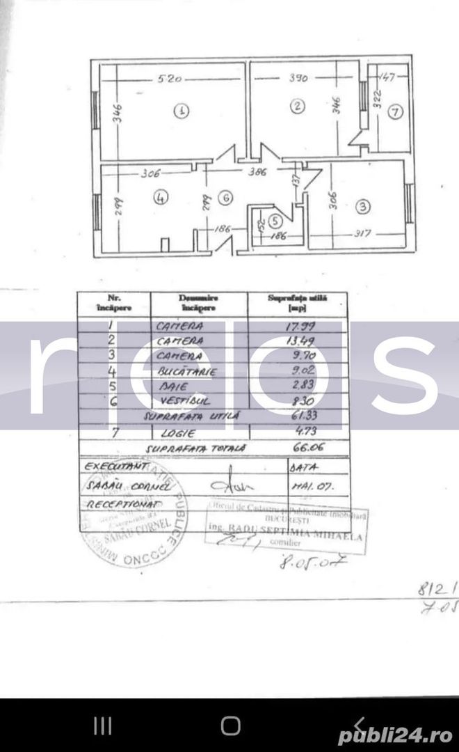 3 CAMERE COMPLET RENOVATE | BRANCOVEANU | ZONA VERDE LINISITITA - Poză 7