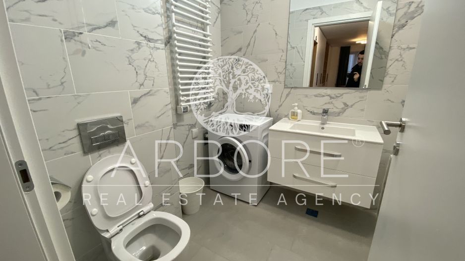 Apartament 2 camere NOU, prima închiriere, Băneasa, parcare - Poză 10