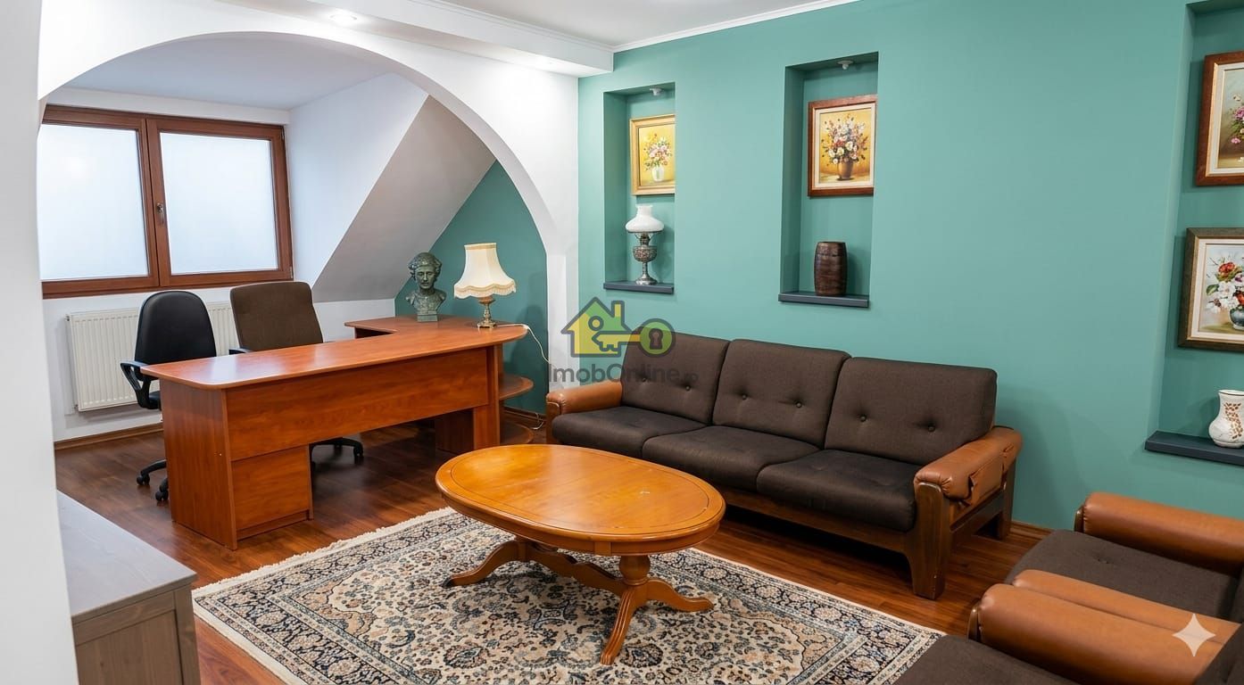Apartament Tip Mansardă, 3 Camere, 100 Mp., Terasă, Ultracentral - Poză 1