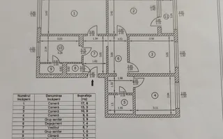4 CAMERE DECOMANDAT VALEA IALOMIȚEI | RENOVAT | 2 BĂI | PARCARE ADP - Schiță 12