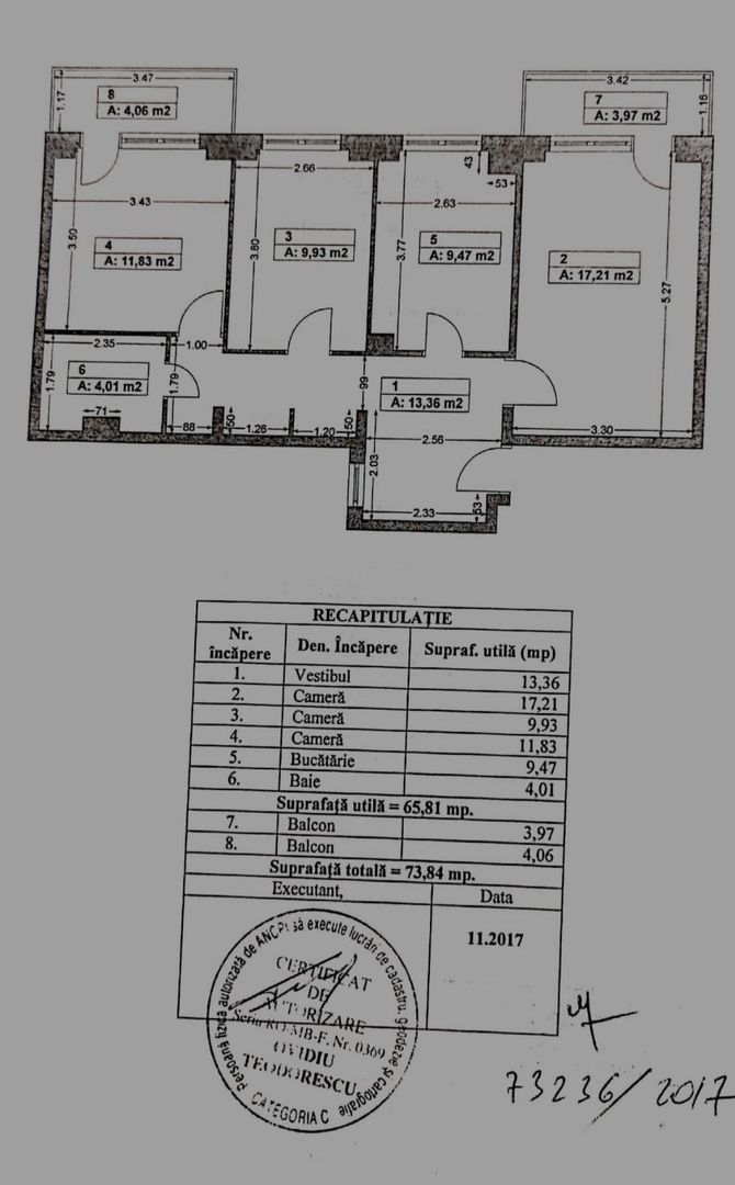 Apartament 3 camere de vanzare, Lacul Tei - Poză 12