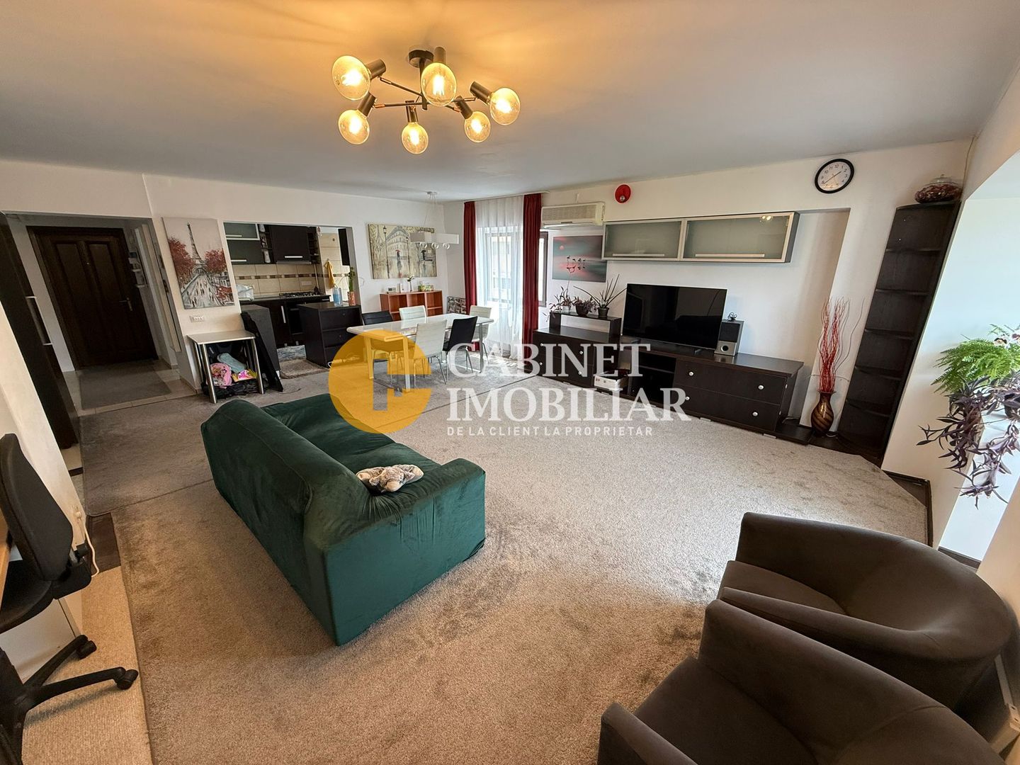 3 camere decomandat - etaj 4/8 - 97mp - mobilat- Boxa - Poză 2