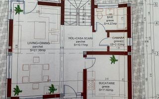 Casa individuala 5 camere, 120mp, Teren 400mp,  Zona Moliturii,  Jucu! - Poză 2
