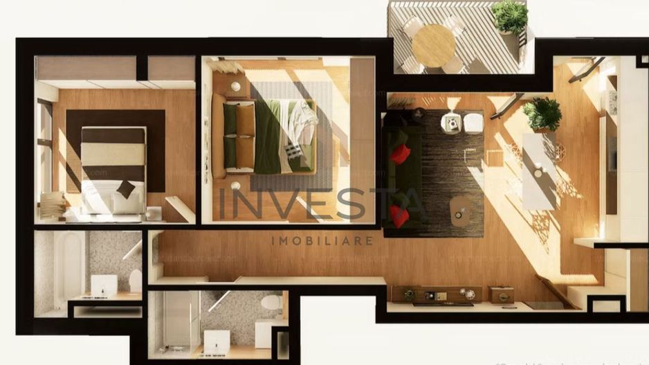 Apartament spatios/Complex rezidential premium - Schiță 9