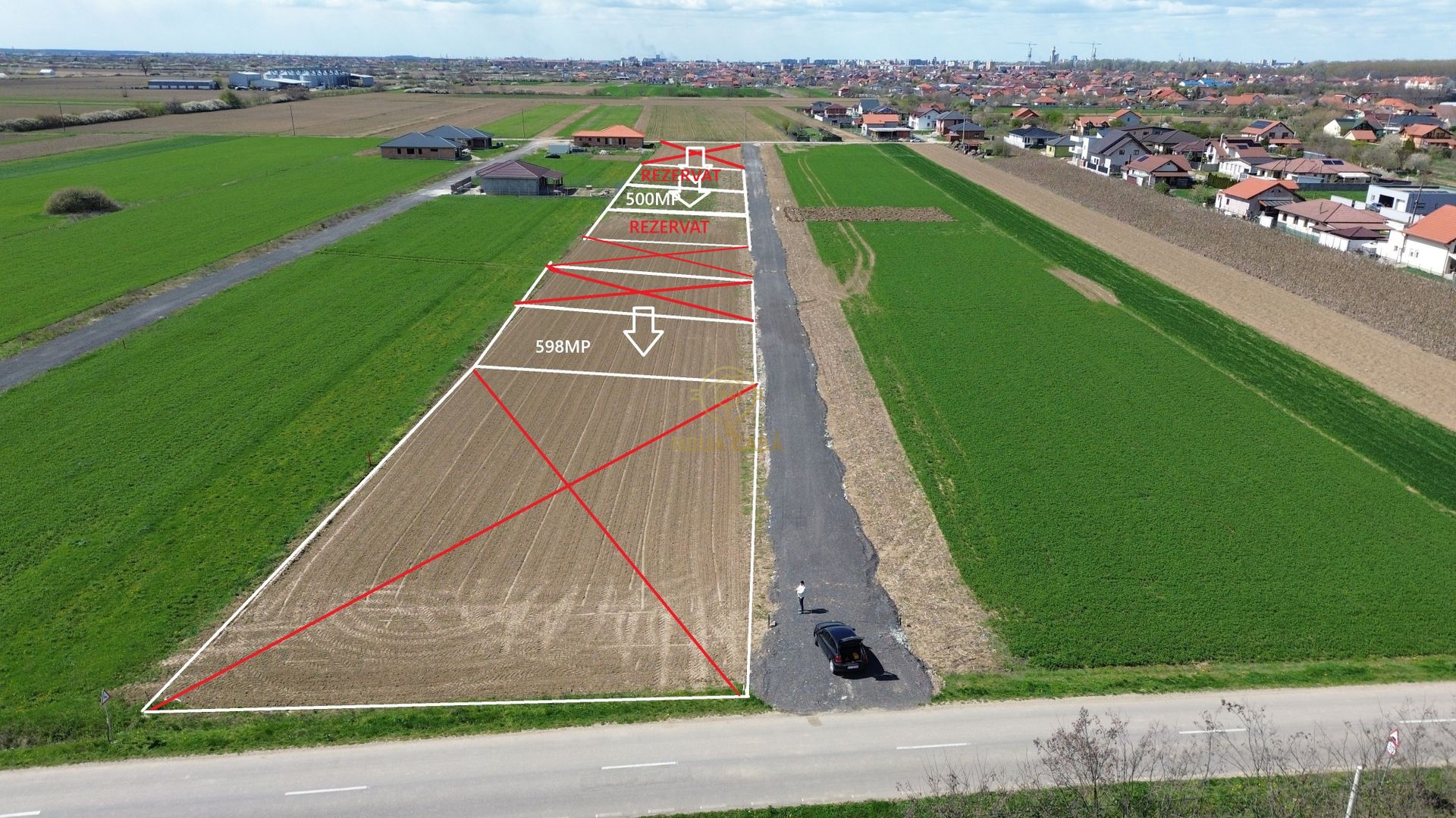 VANDUT! Parcele De vanzare 1km>Satu Mare - Poză 1