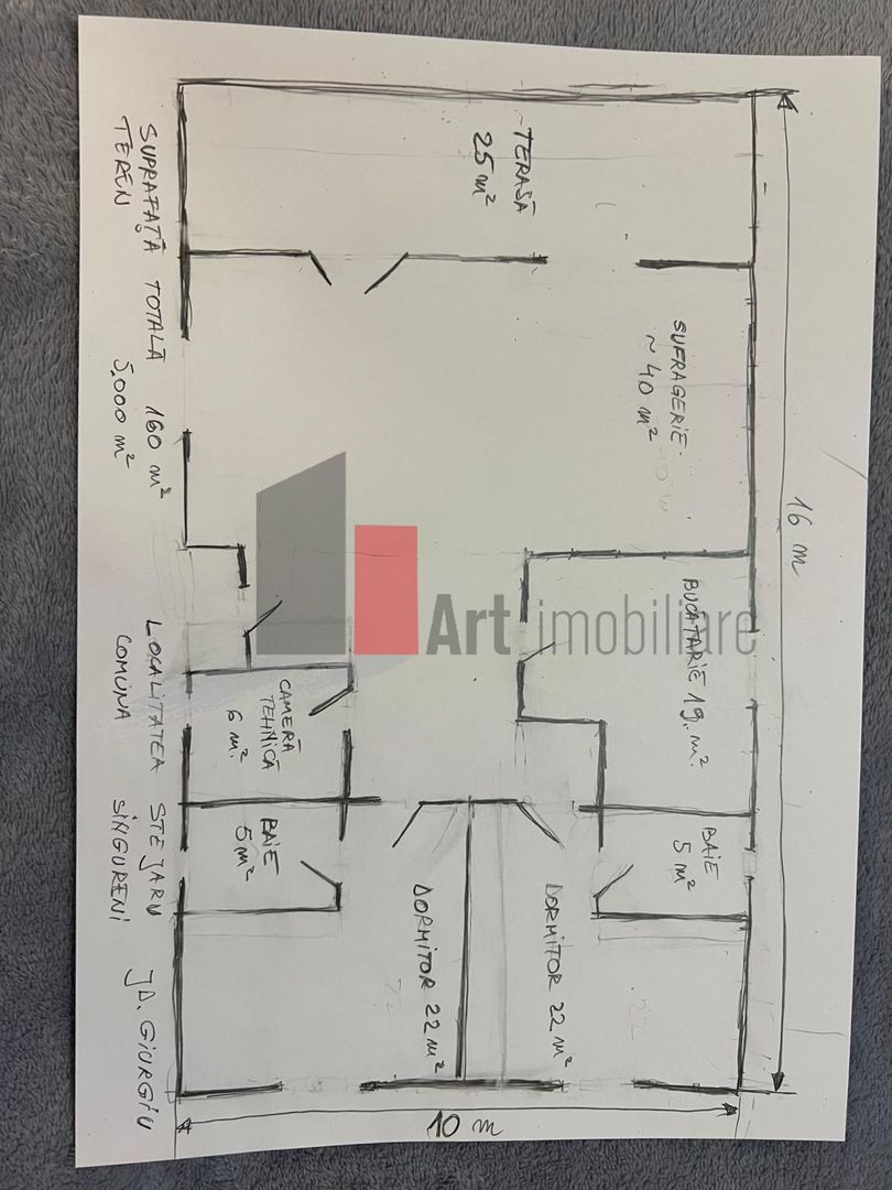 CASA CU TEREN DE 5000MP  - JUDET GIURGIU  30KM DE BUCURESTI - Poză 23