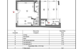 VANZARE- DUPLEX - DOROBANTI- 4 CAMERE- P+2+M - LIFT- NZEB-2024 - Poză 15