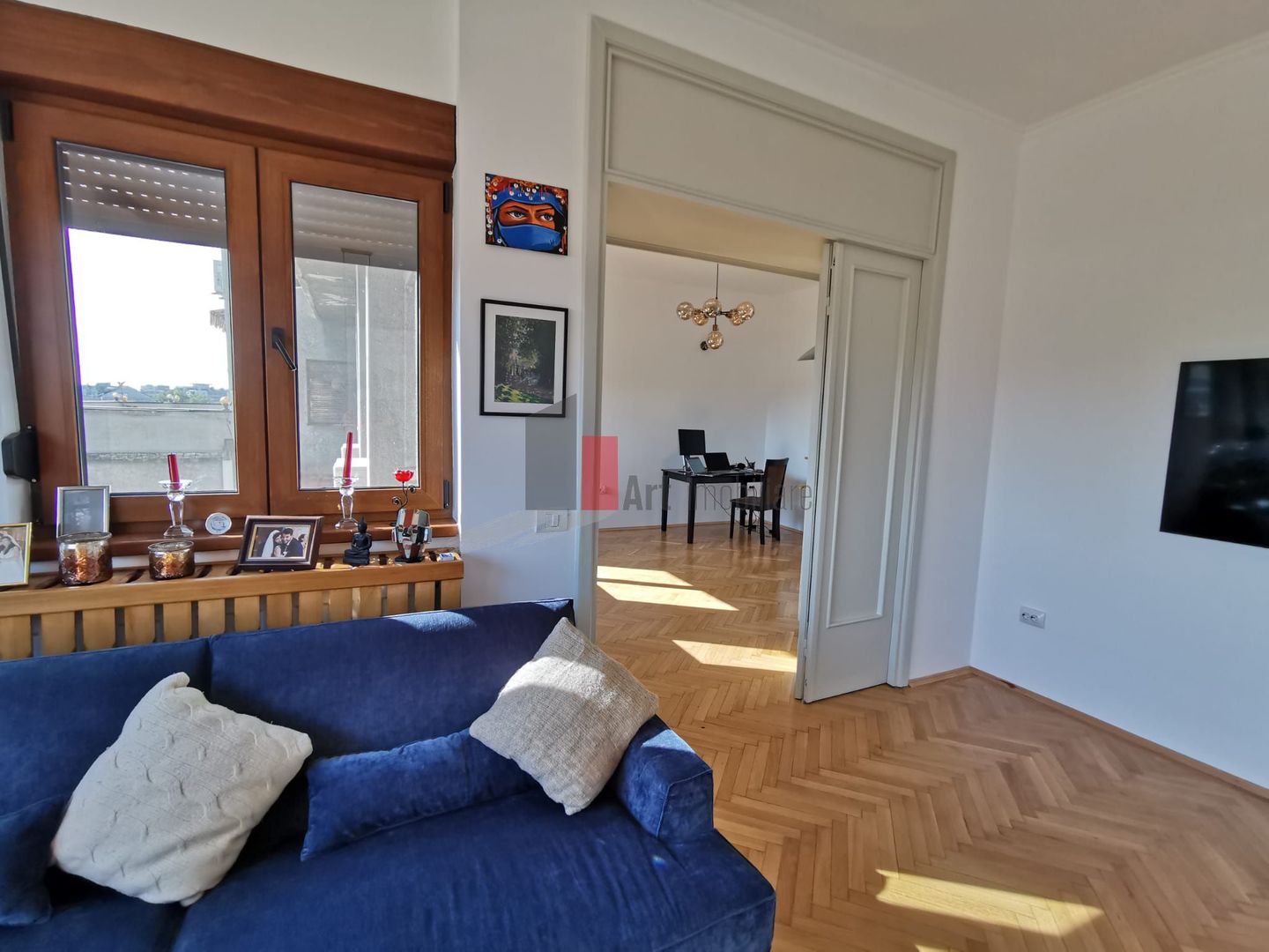 Apartament "COBERTURA", PENTHOUSE "PIATA SPANIEI", TERASA 63 mp, CONSOLIDAT 1978 - Poză 3