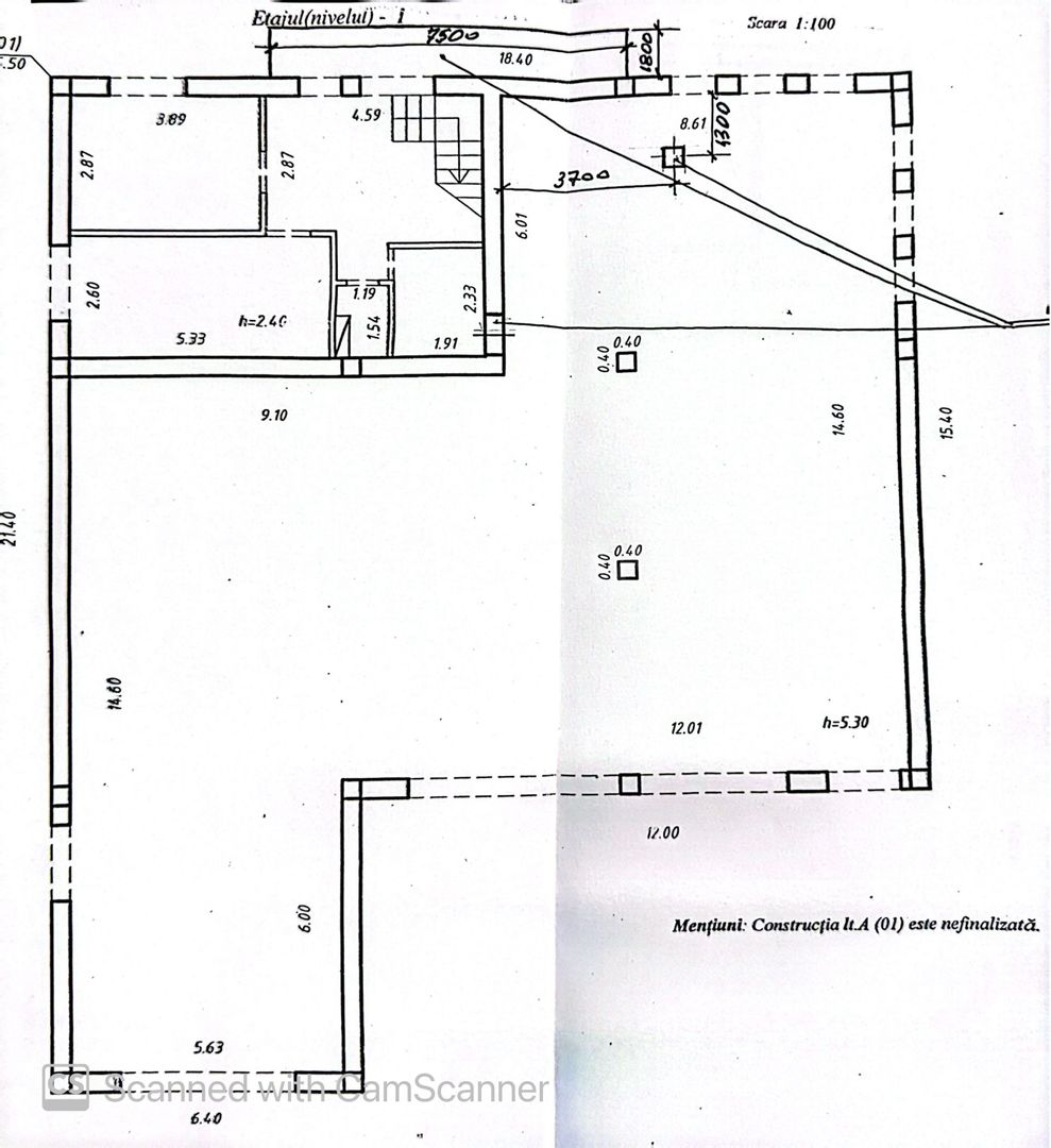 Vânzare, spațiu comercial, 965,4  mp,  str. Alba-Iulia, Buiucani - Schiță 4
