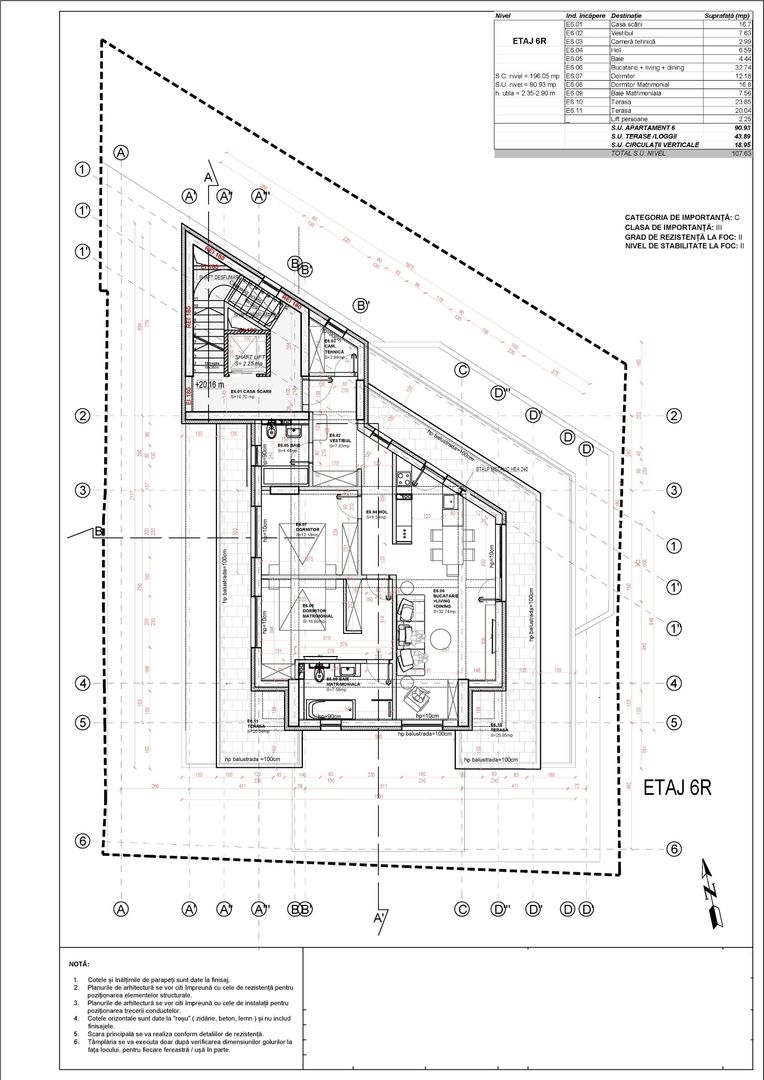 Teren cu Autorizatie | Sector 2 | Zona Barbu Vacarescu - Schiță 28