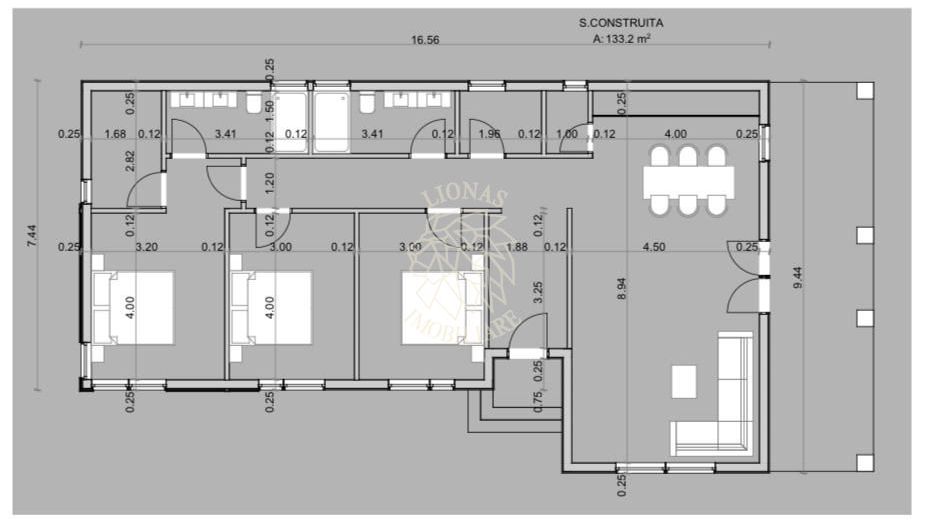 Casa 4 camere 116.5 mp+terasa 27 mp-teren 500 mp-Zona La Soare - Poză 3