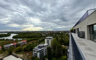 Penthouse cu 4 camere // terasă 70 mp / 200 mp / 3 parking / Straulesti - Poză 12