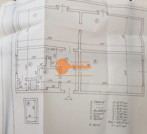 Apartament 3 camere semidecomandat – Floreasca / Barbu Văcărescu - Schiță 7