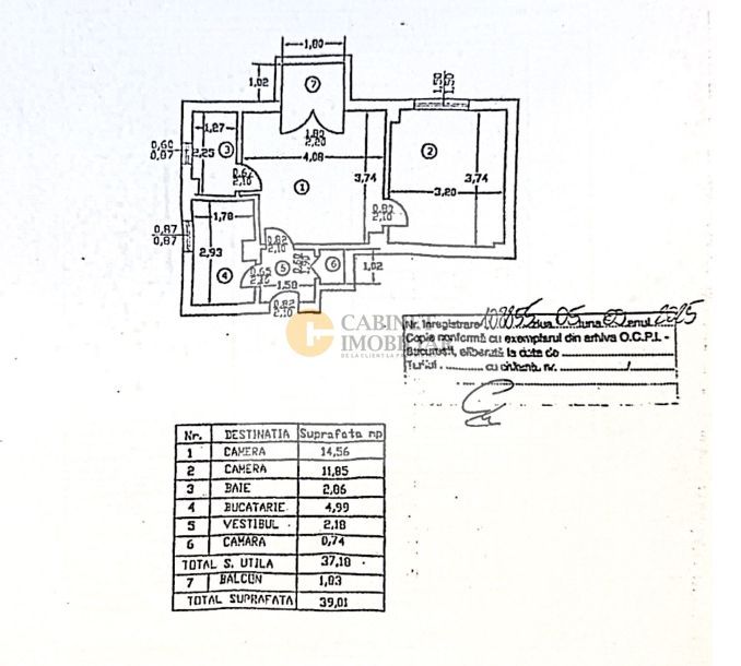 2 dormitoare + living  I Universitate I Bloc 1960 I Pretabil AIRBNB - Poză 23