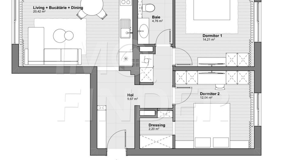 Apartament 3 camere, complet renovat 2025 | Investiție peste 50.000€ | - Poză 25